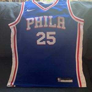 Official Nike NBA basketball Jersey 76ers Ben Simmons